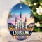 Artistic Louisiana Cathedral Christmas Ornament, St. Louis Landmark Christmas Gift and Holiday Keepsake
